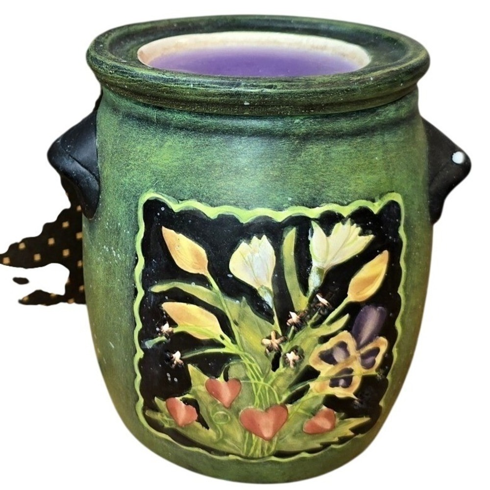 Lang Candle Primatives Electric Melt Pot Wildflower 0636003 Karen Hillard Crouch